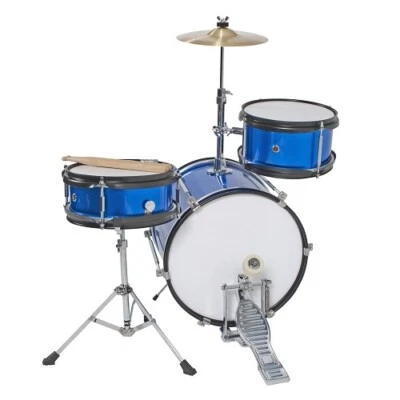 DXP 3 PIECE BLUE JUNIOR DRUM KIT TXJ3MBL DRUMKIT With CYMBALS & STICKS • $219