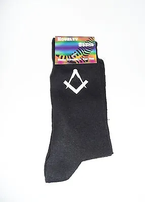 Freemason Socks - Masonic Socks - Printed Logo - For The Freemason Adult 6-12 • £3.99