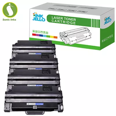 4 Black Toner For Samsung MLTD1052L ML2545 ML2580n SCX4600 SCX4623F SCX4623fn • £41.23