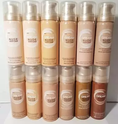 Maybelline Dream Nude Airfoam Foundation Choose Your Shade Free Shipping NEW • $8.99