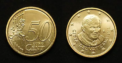 🇪🇺 🇻🇦 Vatican City 50 Euro Cents 2013 Benedict XVI BU Uncirculated KM 387 • $9.50