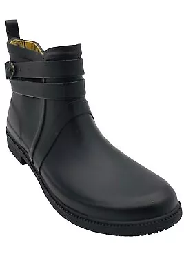 Joules Rubber Ankle Boots Fairhurst Black • $39.99