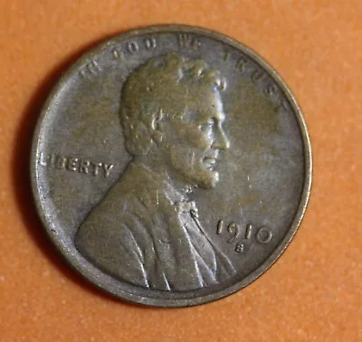 Estate Find 1910 S- Lincoln Wheat Cent!!  #K34042 • $21