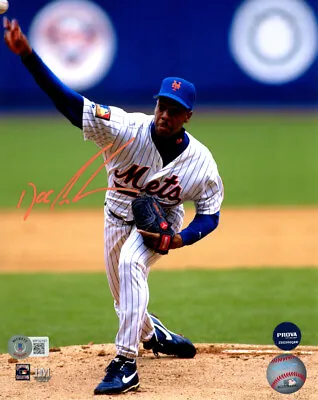 Dwight Gooden Autographed/Signed New York Mets 8x10 Photo Beckett 40649 • $29.99