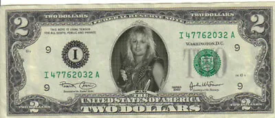 Motley Crue Vince Neil $2 Dollar Bill Mint! Rare! $1 • $9.99