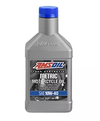 AMSOIL Metric 10w-40 Motorcycle Oil New Sealed • $15.50