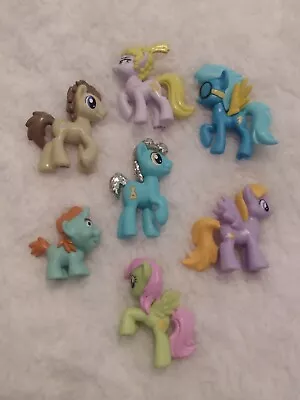 My Little Pony Blind Bag 2  Mini Figure Lot Of 7 Collectable Set Glitter Hasbro • $18