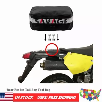 Universal Rear Fender Tail Bag Tool Bag Pouch For EXC EXC-W EXC-F SX-F SX XC XCW • $46.74