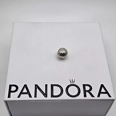 Genuine Pandora Logo Ball Sphere Clip Charm ALE 925 #791015 • £13