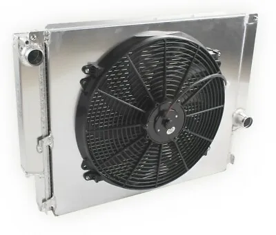 All Aluminum Shroud Fan Radiator For 1992-99 BMW E36 M3/Z3/325TD/320 323 328 MT • $165