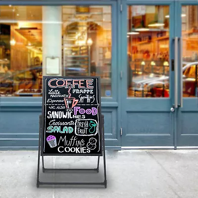 LED Message Board Restaurant Menu Sign Illuminated Neon Erasable With Remote • $45