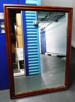 Drexel Woodbriar Collection Mid-Century Modern Large Wood Frame Mirror • $50
