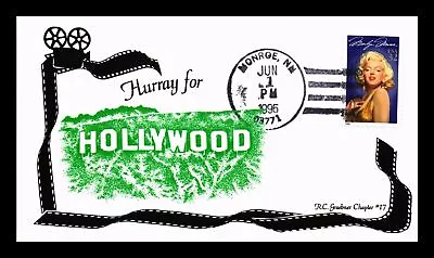 Us Cover Marilyn Monroe Legends Of Hollywood Fdc All Over Thermographed • $0.01