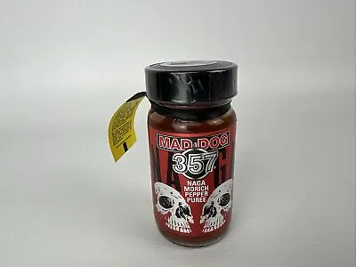 Mad Dog 357 Naga Morich Pepper Puree 2 Oz Made In USA • $14.49