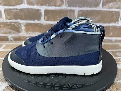 UGG SEAWAY CHUKKA SNEAKER SHOES KIDS 1092434K NAVY Boys Youth Size 1 • $17.95