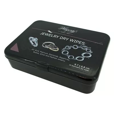 Hagerty Jewellery Wipes For Silver Gold Platinum& Fashion Jewellery. 25 Wipes • £14.99