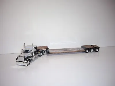 Dcp First Gear 1/64 Mack Super-liner With 60  Sleeper And Lowboy With Flip Axle • $119.99