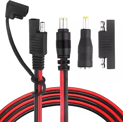DC 8mm Male To SAE Connector Adapter 14AWG 6Ft Cable Wire Compatible With Exp • $17.41