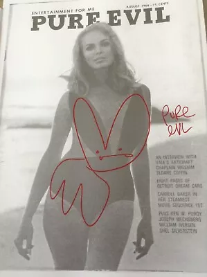 £125 • Buy Pure Evil - 'bunny Girl - Silver' - Rare Limited Edition Ap Print