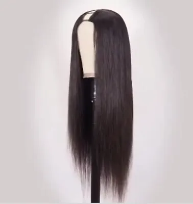 🎄🧑‍🎄U Part Human Hair Peruvian Straight. 180% Denisty  • £180