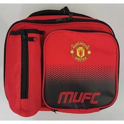 Manchester United FC Lunch Bag With Bottle Holder • £19.99