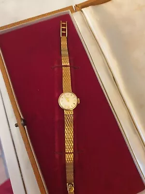 Ladies Longines 9ct Gold Watch And Bracelet Hallmarked 1961 • £619