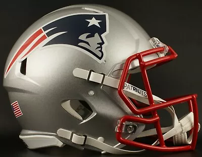 NEW ENGLAND PATRIOTS NFL Riddell SPEED Full Size Authentic Football Helmet • $299.99