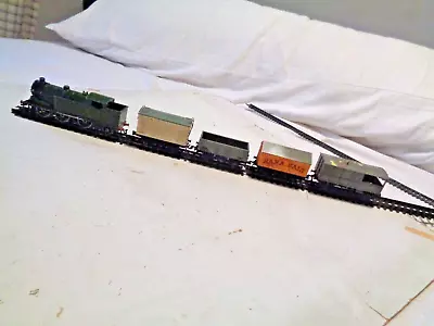 Hornby Dublo 0-6-2 Lner Tank Edl7  Plus Four Wagons---two Rail Conversion • £30