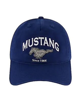 Ford Mustang Adjustable SnapBack Hat W/ Embroidered Logo (Official Licensed) • $33.70