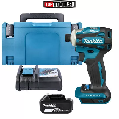 Makita DTD172 18V LXT Brushless Impact Driver + 1 X 5Ah Battery Charger & Case • £273.97