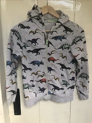 £2 • Buy H&M Dinosaur Grey Hoody Boys Age 8 9 10
