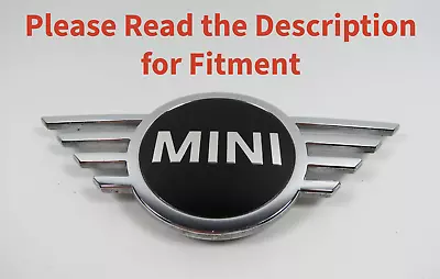20-23 Mini Cooper Front Hood Emblem Chrome Badge Sign Symbol Logo Genuine OEM • $24.99