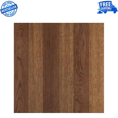 Oak Plank Look Vinyl Tiles Peel And Stick Floor 20 Pack Flooring Self Adhesive • $15.99