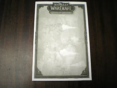 World Of Warcraft: Mists Of Pandaria Note Pad - Brand New • $9.99