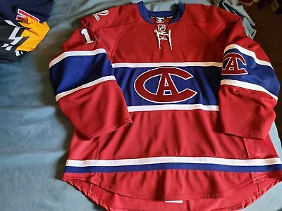 Reebok MIC Montreal Canadiens CAC Centennial Authentic Jersey Al Tanguay GI RARE • $1498.88