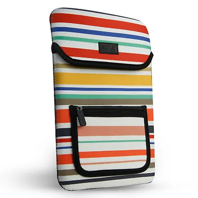 USA GEAR Neoprene Protective Sleeve Case For 11 Inch Tablets - Striped • $14.99