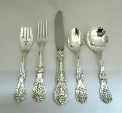 $299 • Buy Reed & Barton Francis 1st Sterling Silver 5 Piece Place Size Setting ~ #10  XLNT