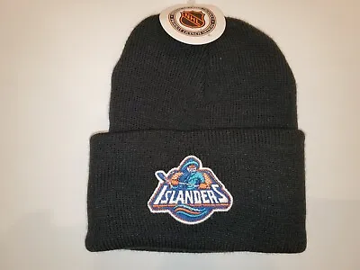 $34.99 • Buy Vintage 95-96 Logo 7 NEW YORK ISLANDERS Fisherman Logo Adult NHL Winter Knit Hat