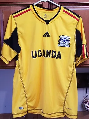  Uganda Cranes Soccer Jersey Size Extra Large Youth Yellow Dry Fit Shirt  • $27.99