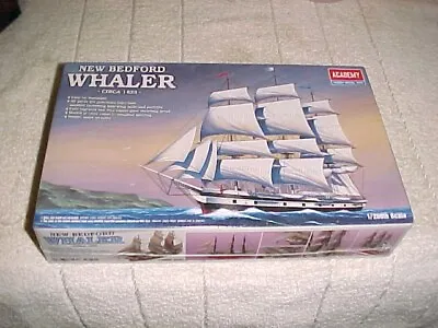 Academy Model New Bedford Whaler Sailing Ship MIB Unopened 1994 • $6.95