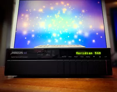 Meridian 568 🌈RaRe🌈 Vintage High-End Digital Surround Processor Preamp • $2699