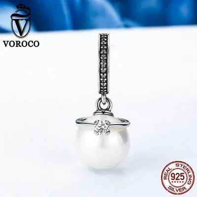 Voroco European Charm Bracelet Bead DIY Necklace Pendant In 925 Sterling Silver  • $6.16