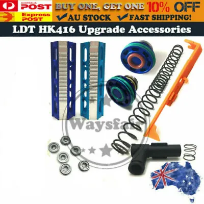 Upgrade Gearbox Parts LDT 416 Piston Head Ladder Hop Up Spring Gel Blaster Toys • $11.94