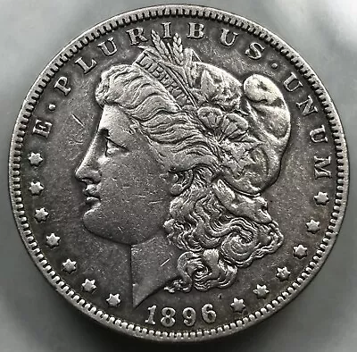 1896-O Morgan Silver Dollar XF Tough Date $1 US Coin • $39.55