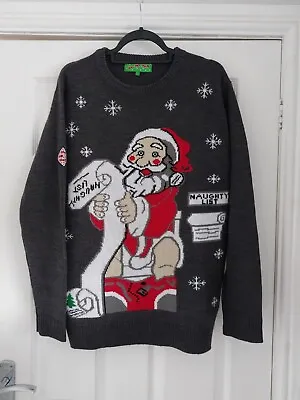 Novelty Christmas Jumper Unisex Size Large • £12.99