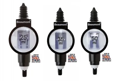£9.90 • Buy Optics Home Bar 25ml 35ml 50ml Beaumont Metrix Spirit Measure Lever Dispenser