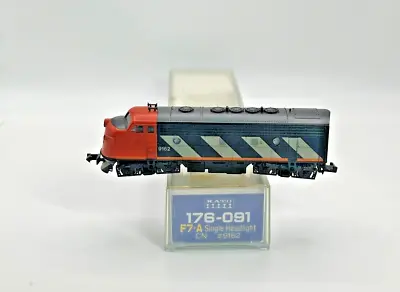 N Scale KATO 176-091 F7-A Single Headlight CN #9162 Locomotive Org Box A-Unit • $219.99