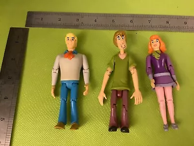 £6.99 • Buy RETRO SCOOBY DOO SHAGGY FRED DAPHNE CUTE Collector X 3 CHARACTER Toy DOLL Dolly