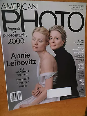 American Photo Gwyneth Paltrow; Pirelli Girls; Madonna; Photo Legends; Loos 2000 • $9