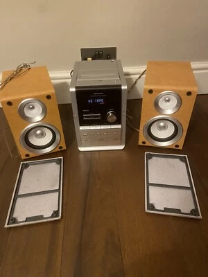 Panasonic SA-PM21 Audio Shelf System HIFI CD Stereo MP3 (no Remote) ~ • £34.99